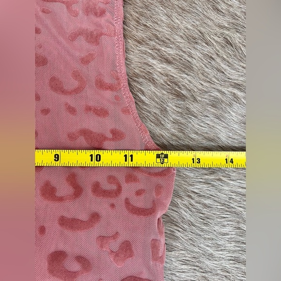 VELVET BURNOUT FAIRY GRUNGE WHIMSY BODYSUIT - Picture 4 of 9